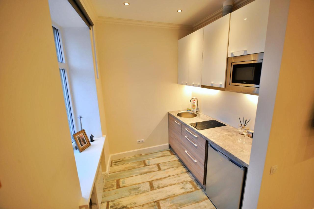 Gertrudes Residence Stay In Light-Filled Studio Apartment In Central ريغا المظهر الخارجي الصورة