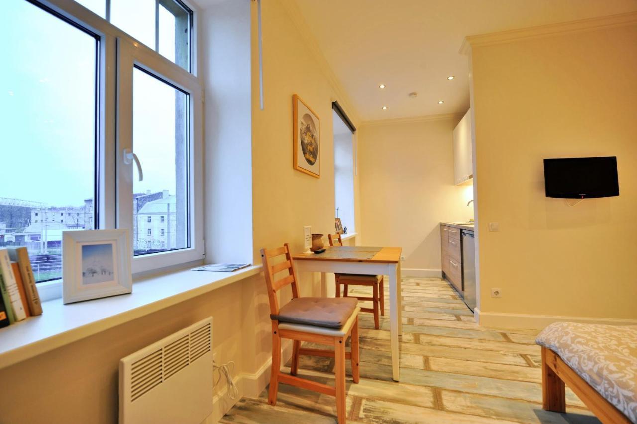 Gertrudes Residence Stay In Light-Filled Studio Apartment In Central ريغا المظهر الخارجي الصورة